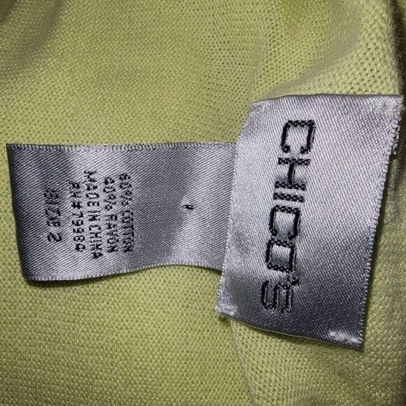 Chico's lightweight open front sweater cardigan Size 2 (Large) - Picture 5 of 5